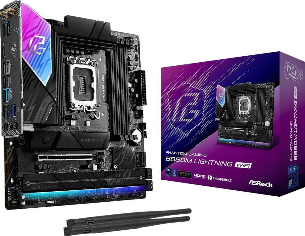 Материнская плата ASRock B860M Lightning WiFi