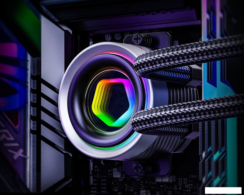 Жидкостное охлаждение для процессора ID-Cooling FX360 INF Black