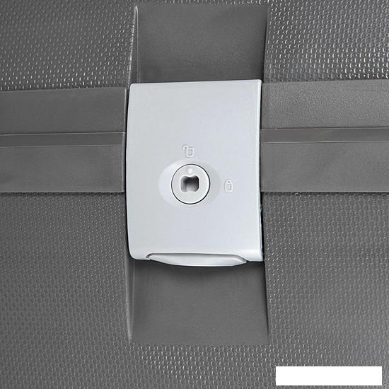 Чемодан-спиннер Francesco Molinary 337-HL301/3-21GRY (серый)