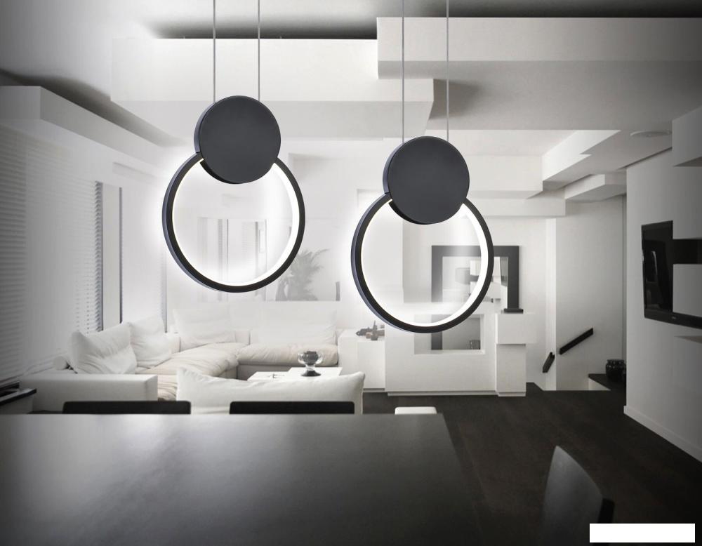 Подвесная люстра Ambrella light LineTech FL5252 BK