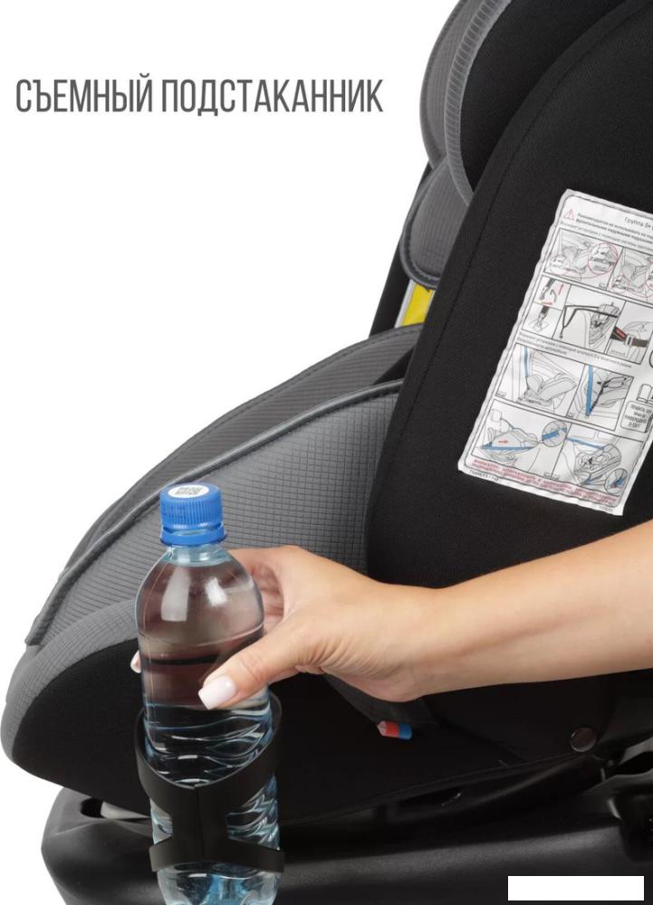 Детское автокресло Zlatek Cruiser Isofix Lux KRES3951 (серый/черный)
