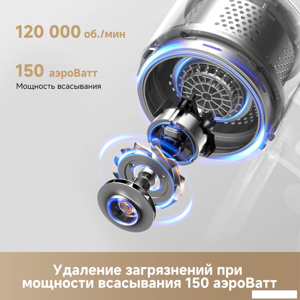 Пылесос Dreame Cordless Vacuum Cleaner R10s Pro VZV23A (евровилка, черный)