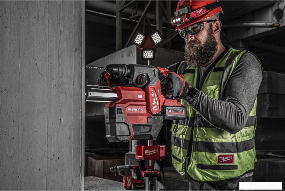 Перфоратор Milwaukee M18 ONE FHX DEL-552C Fuel 4933478506 (с 2-мя АКБ, кейс)
