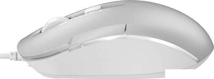 Мышь A4Tech Fstyler FM26 (серебристый)
