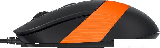 Мышь A4Tech Fstyler FM10 (черный/оранжевый)
