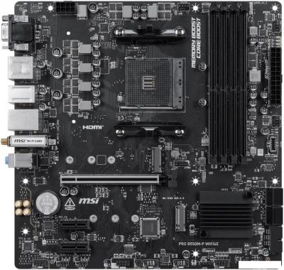 Материнская плата MSI Pro B550M-P WiFi6E