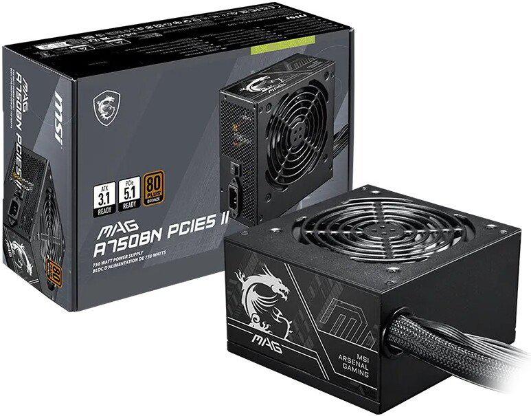 Блок питания MSI MAG A750BN PCIE5 II