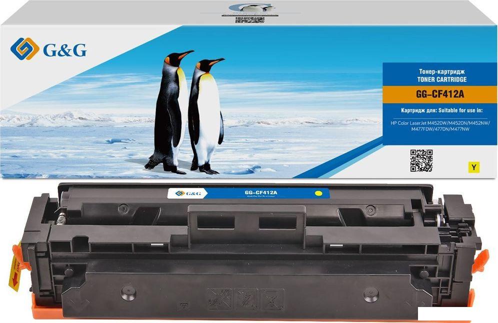 Картридж G&amp;G GG-CF412A (аналог HP CF412A)