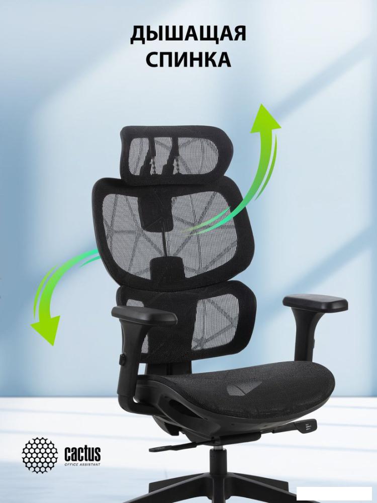 Офисное кресло CACTUS CS-MC555-BK (черный)