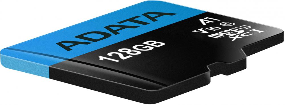 Карта памяти ADATA Premier AUSDX128GUICL10A1-RA1 microSDXC 128GB (с адаптером)
