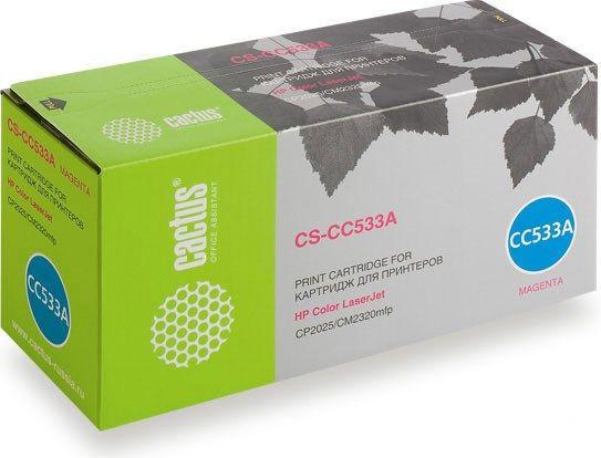 Картриджи для принтеров и МФУ CACTUS CS-CC533A (аналог HP CC533A)