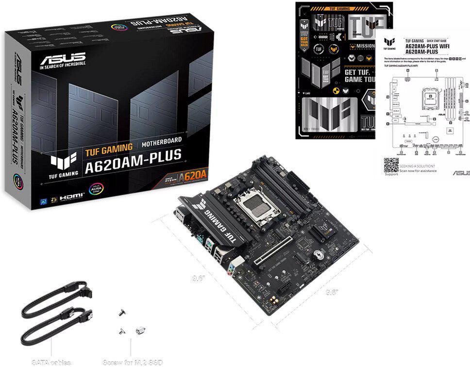 Материнская плата ASUS TUF Gaming A620AM-Plus