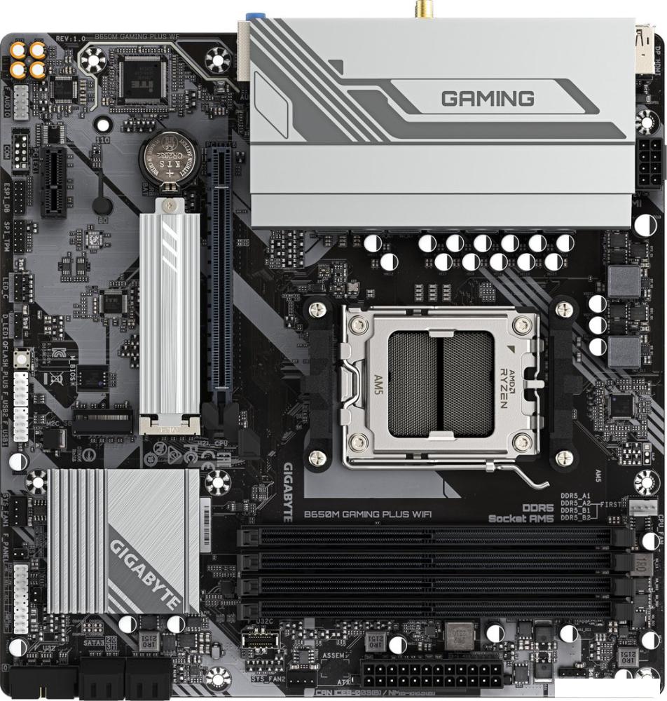 Материнская плата Gigabyte B650M Gaming Plus WiFi (rev. 1.0)