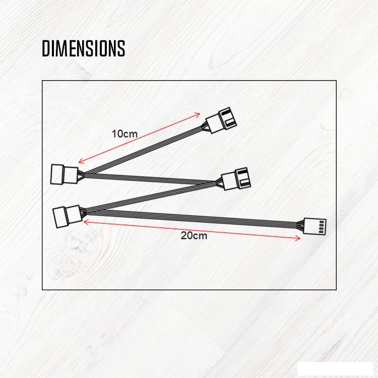 Разветвитель ID-Cooling FS-04 PWM