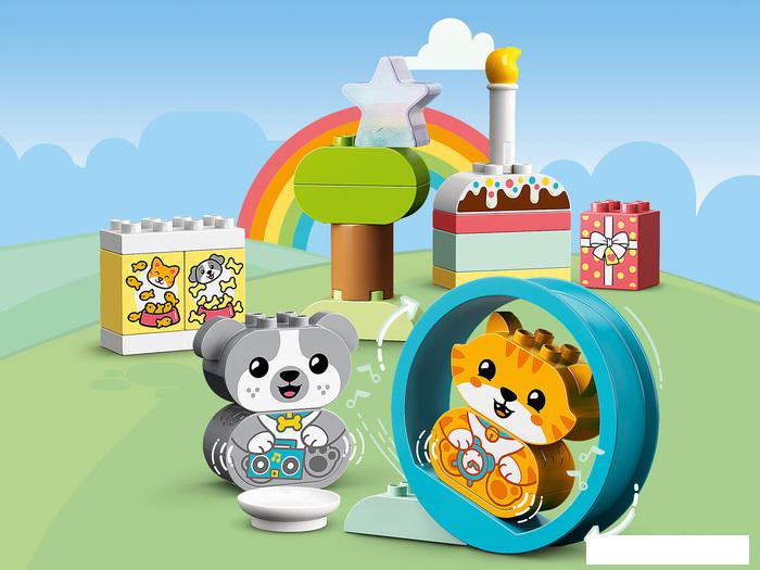 Конструктор LEGO Duplo 10977 Мой первый щенок и котёнок и их звуки