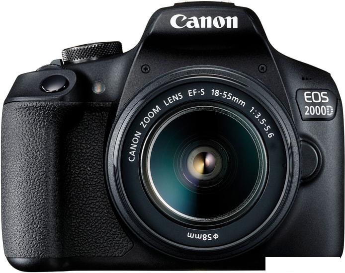 Зеркальный фотоаппарат Canon EOS 2000D Kit 18-55mm III