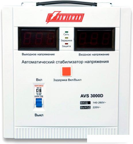 Стабилизатор напряжения Powerman AVS 3000D
