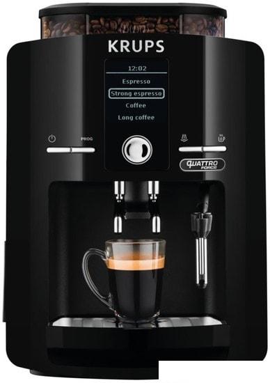Кофемашина Krups Quattro Force EA82F010