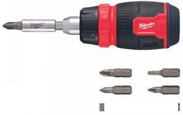 Набор отвертка с битами Milwaukee 4932480581 (8 предметов)