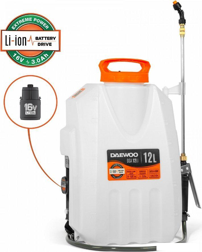 Аккумуляторный опрыскиватель Daewoo Power DSA 12Li Set
