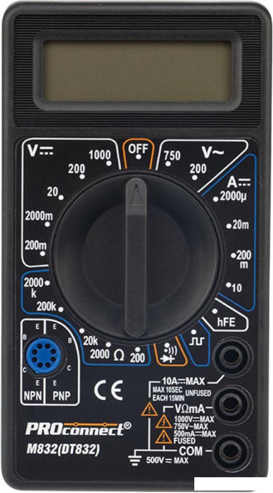 Мультиметр PROconnect M832 (DT832)