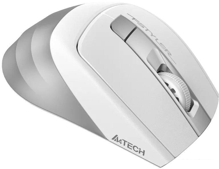 Мышь A4Tech Fstyler FG35 (белый/серебристый)
