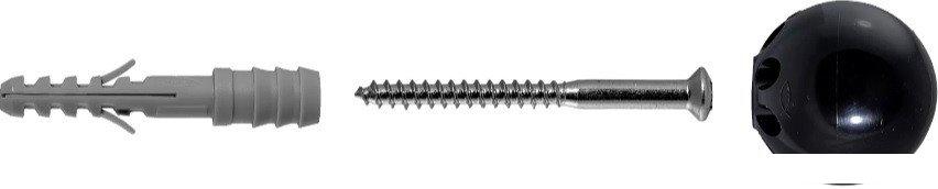 Упор дверной Fischer TS 8BL K NV 534129