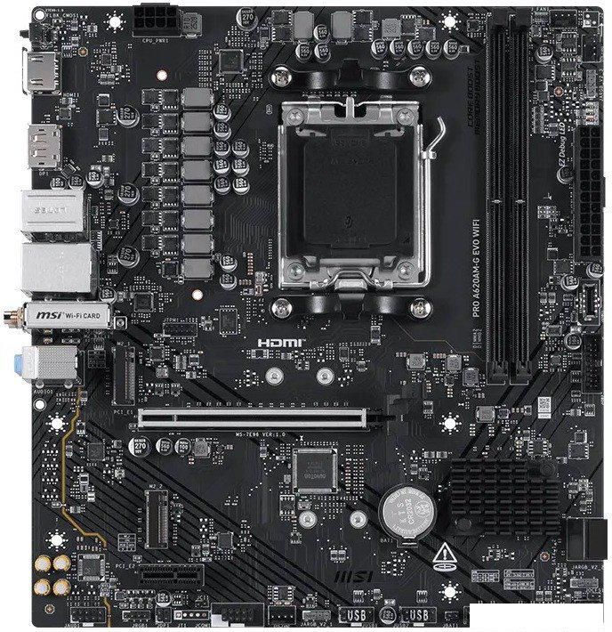 Материнская плата MSI Pro A620AM-G Evo WiFi