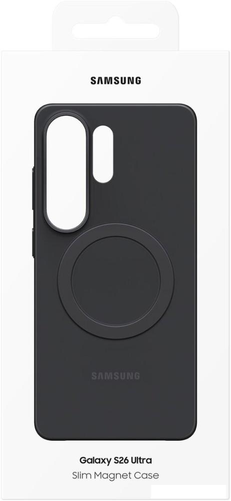 Чехол для телефона Samsung Slim Magnet Case для Samsung Galaxy S26 Ultra (черный)
