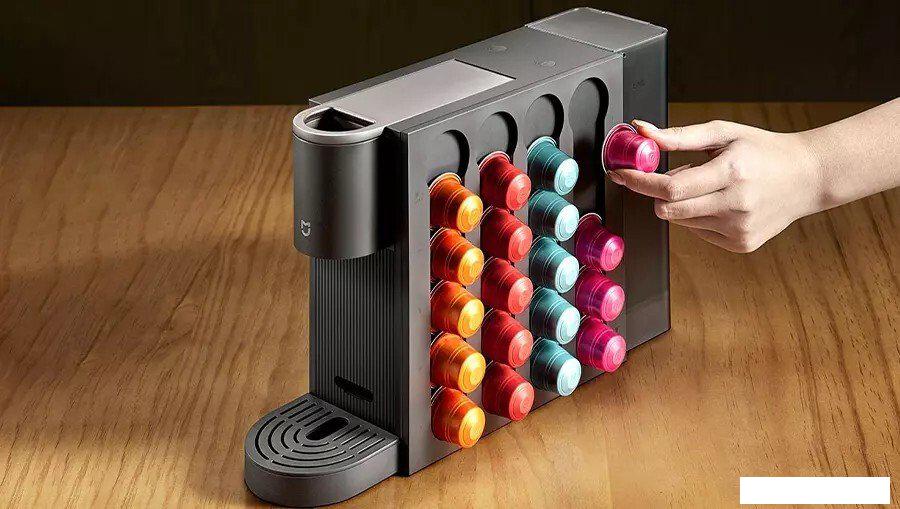 Капсульная кофеварка Xiaomi Mijia Capsule Coffee Machine S1 CMC001 (с переходником на евровилку)