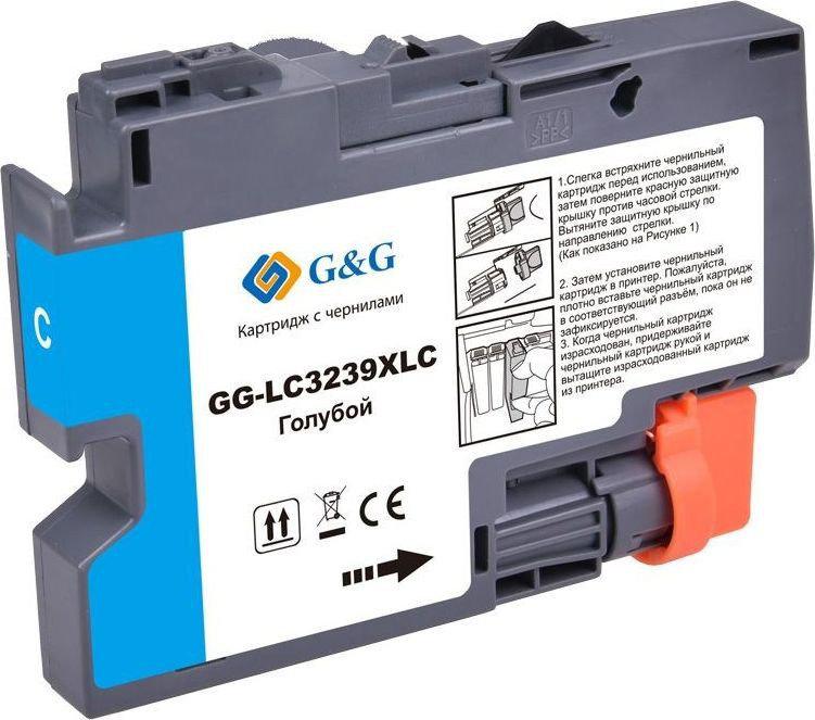 Картридж G&amp;G GG-LC3239XLC (аналог Brother LC3239XLC)
