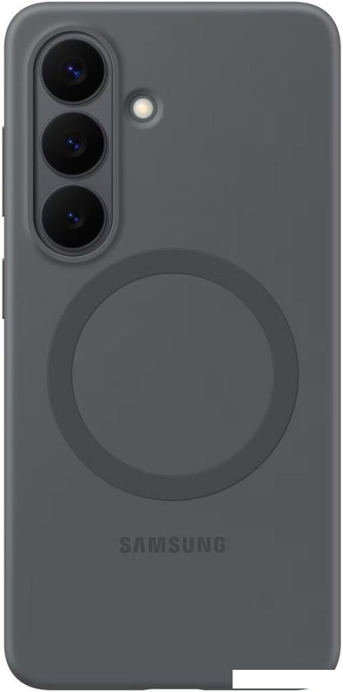 Чехол для телефона Samsung Silicone Magnet Case для Samsung Galaxy S26 (черный)