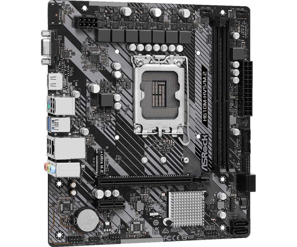 Материнская плата ASRock H610M-HVS/M.2 R2.0
