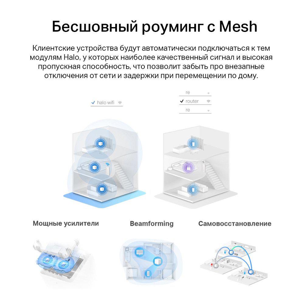 Wi-Fi система Mercusys Halo H60X (2 шт)