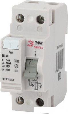 Устройство защитного отключения ЭРА Simple-mod-41 Б0039261
