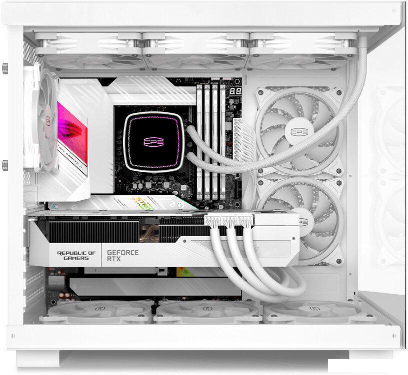 Корпус PCCooler C3 T500 ARGB (белый)