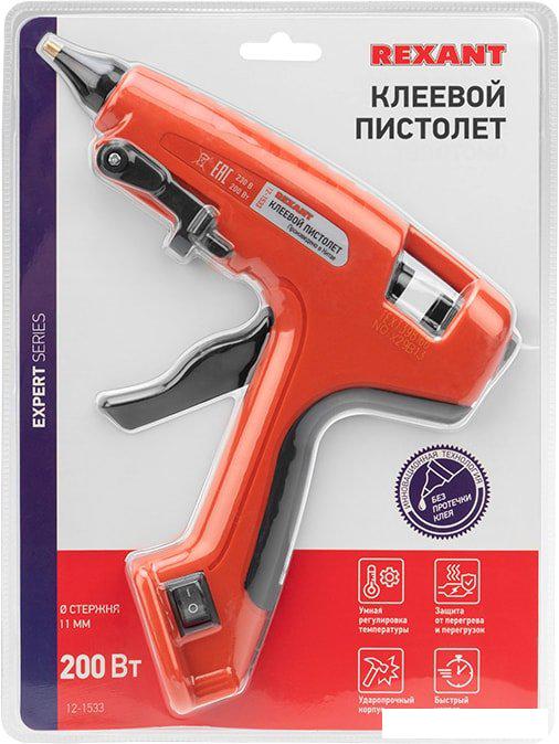 Термоклеевой пистолет Rexant Эксперт 12-1533