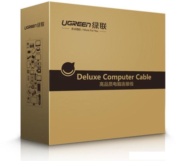 Кабель Ugreen US121 10321 USB Type-A - USB Type-A (10 м, черный)