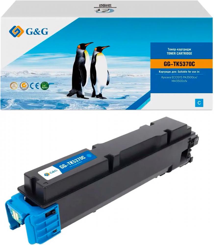 Картридж G&amp;G GG-TK5370C (аналог Kyocera TK-5370C)