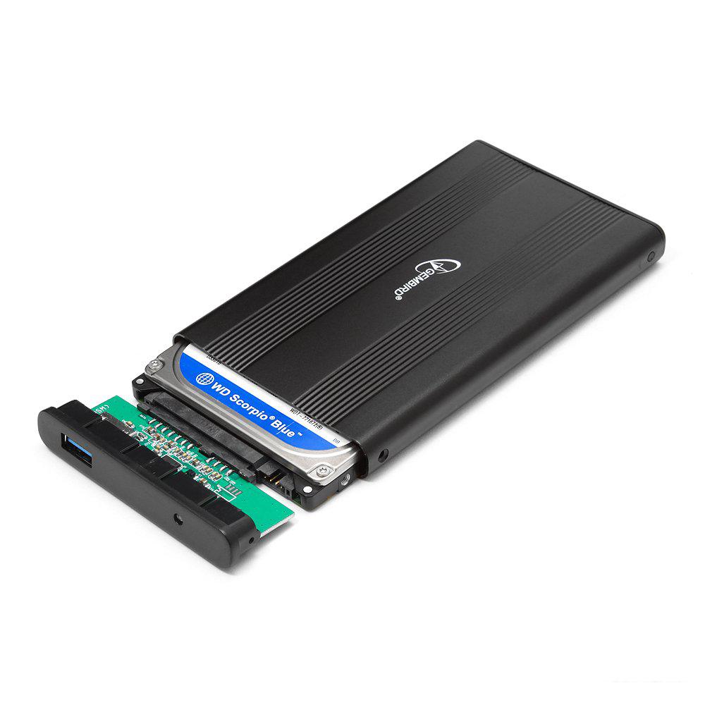 Бокс для накопителей 2.5" Gembird EE2-U3S-5 (черный)