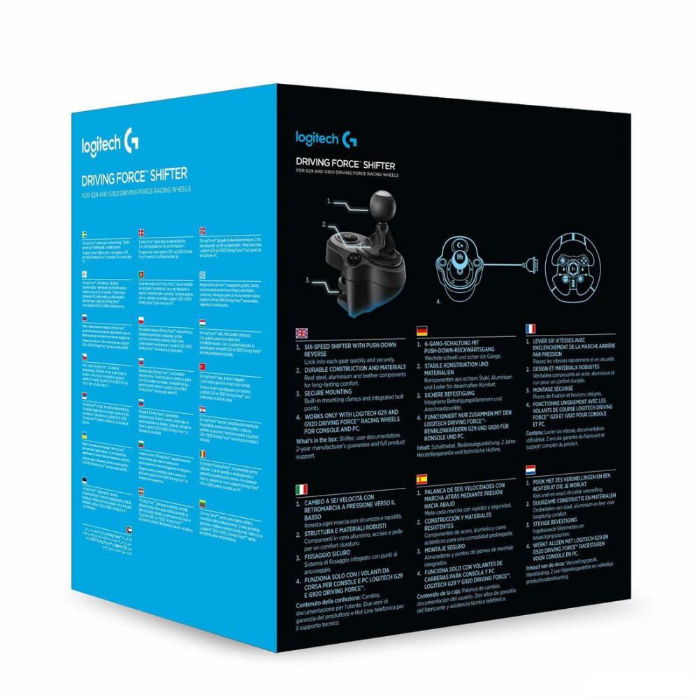 Коробка переключения передач Logitech G Driving Force Shifter для G923, G29, G920