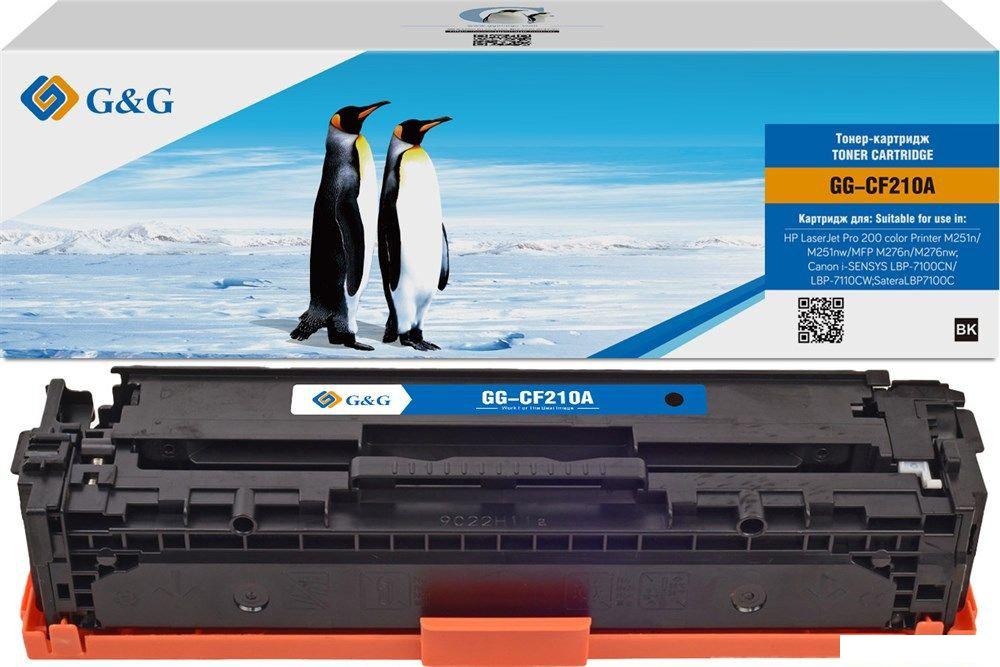 Картридж G&amp;G GG-CF210A (аналог HP CF210A)