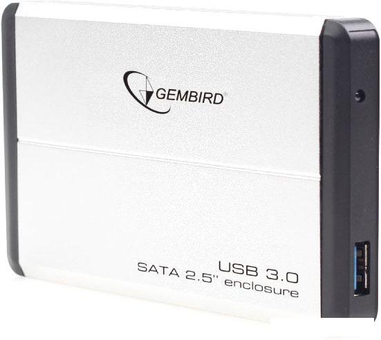 Бокс для накопителей 2.5" Gembird EE2-U3S-2-S