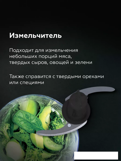 Погружной блендер BQ HB601S (сталь/черный)