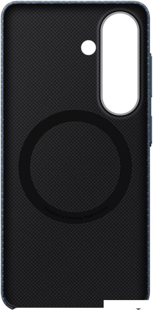 Чехол для телефона Samsung Carbon Magnet Case для Samsung Galaxy S26 (темно-синий)