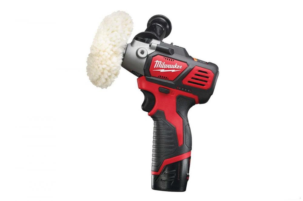 Полировальная машина Milwaukee M12 BPS-421X 4933447799 (с 2-мя АКБ, кейс)