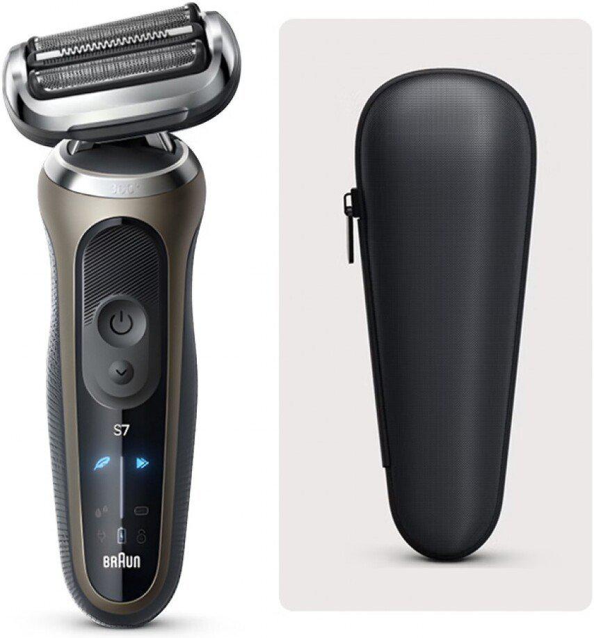 Электробритва Braun Series 7 72-C1200s Gold Wet&amp;Dry 360°