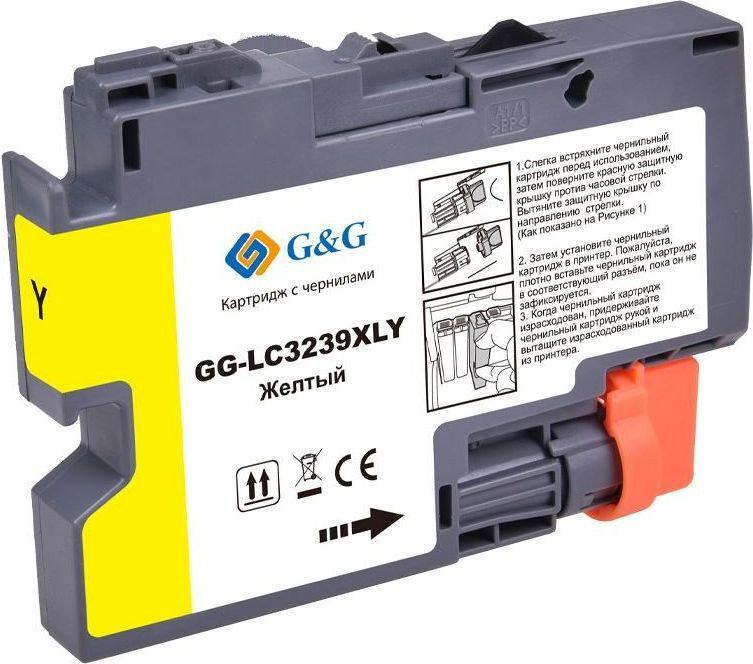 Картридж G&amp;G GG-LC3239XLY (аналог Brother LC3239XLY)
