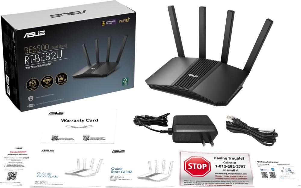 Wi-Fi роутер ASUS RT-BE82U