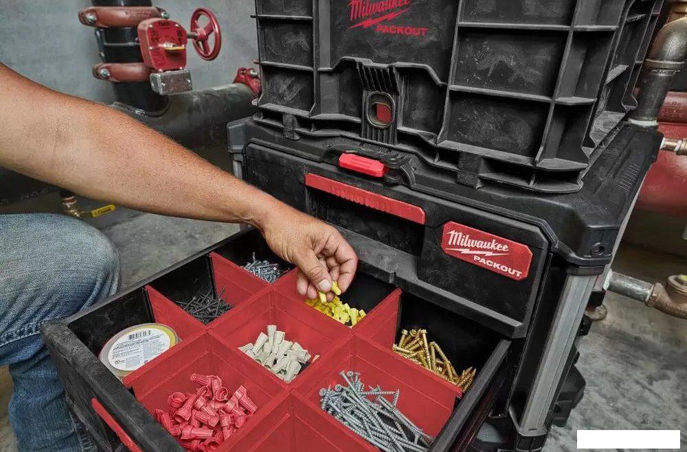 Ящик для инструментов Milwaukee Packout 3 Drawer Tool Box 4932472130